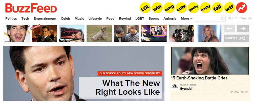 BuzzFeed Homepage Rubio