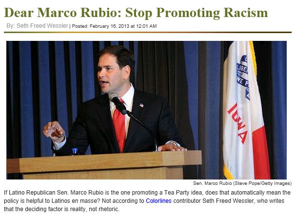 The Root Marco Rubio racism