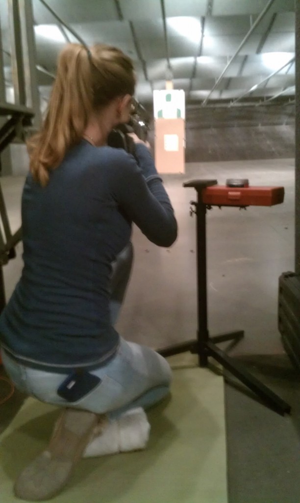 4-H Shooting Daughter