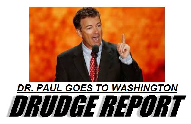 Drudge - Dr Paul goes to Washington