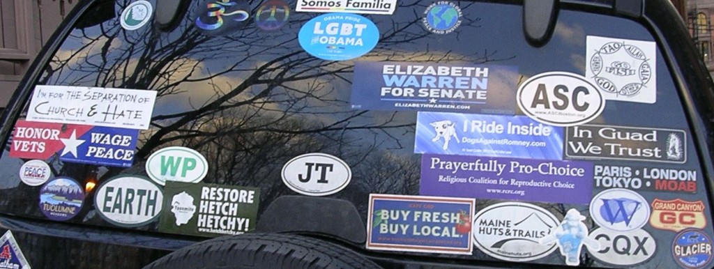 Bumper Stickers - Boston - Unitarian