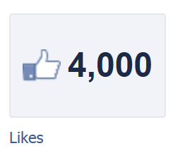 Facebook 4000 likes