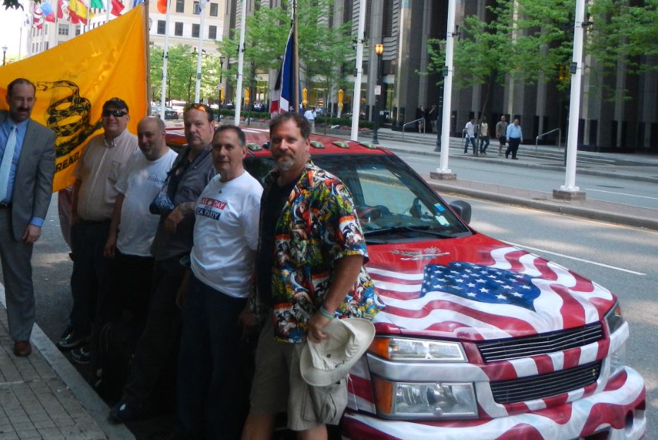 Tea Party IRS Protest Jersey City