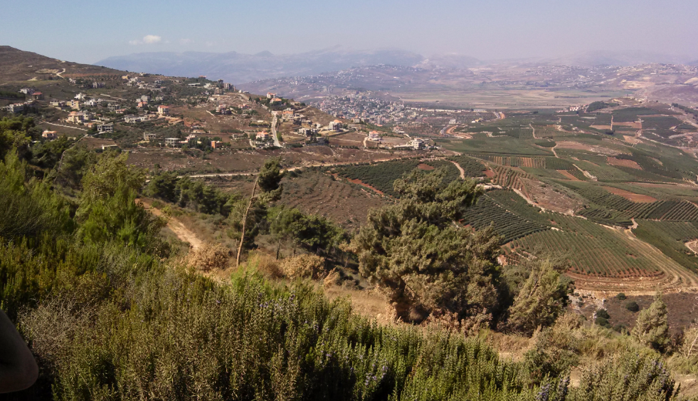 Aadaisse, Lebanon - overlooking Metula