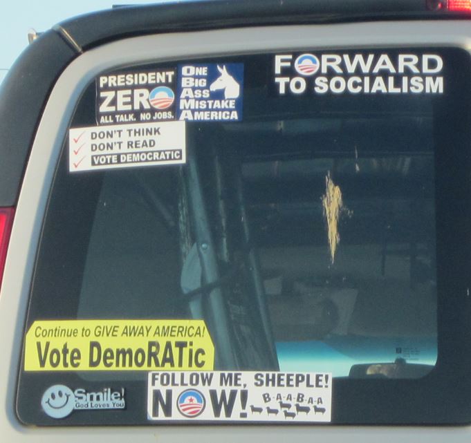 Bumper Sticker - Alexandria VA - Vote Democrat