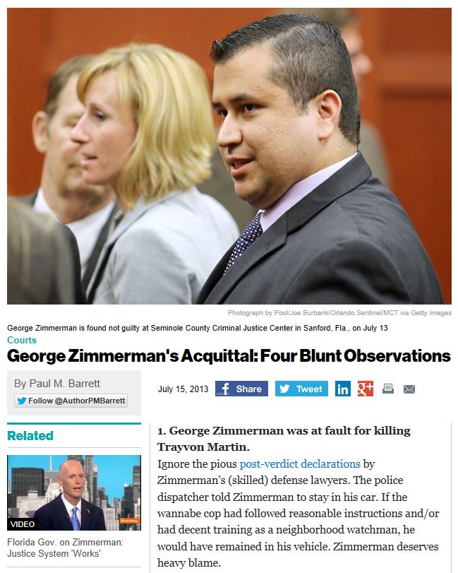 Business Week Four Blunt Observations Zimmerman