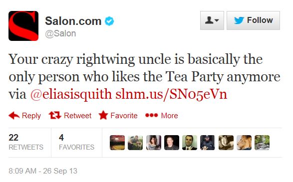 Twitter Salon.com Gallup Tea Party 9-26-2013