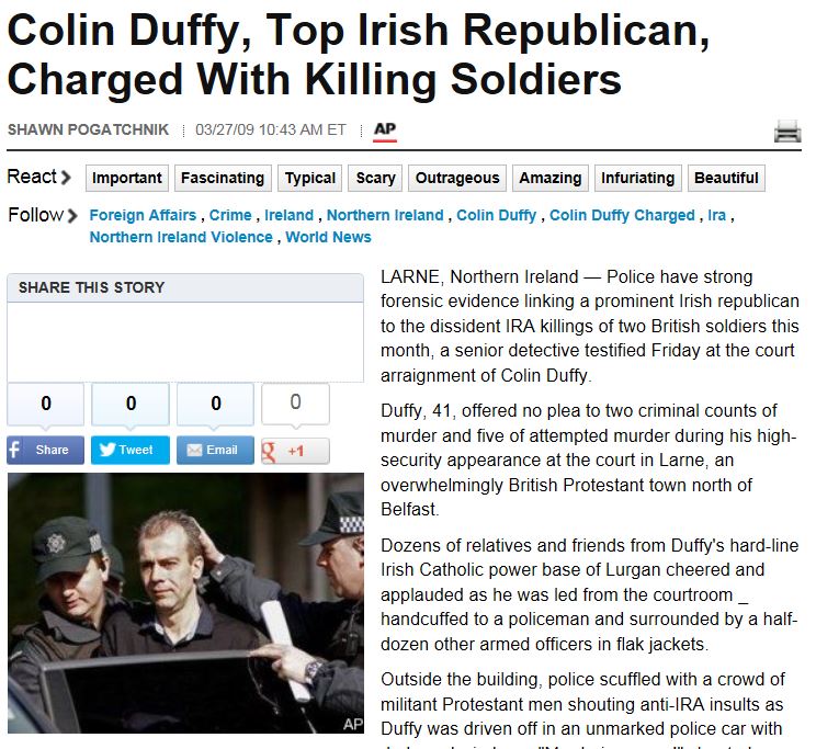 HuffPo AP Colin Duffy Arrest