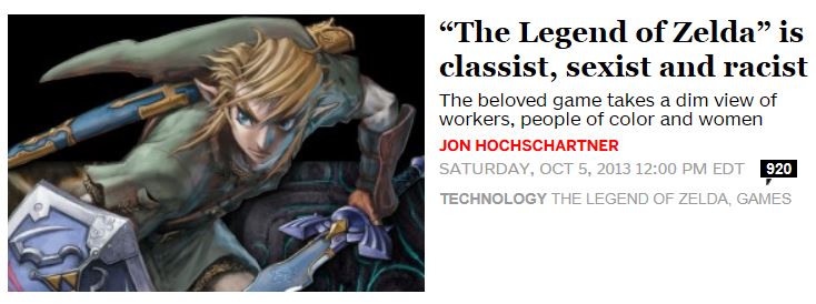 Salon.com Legend Zelda