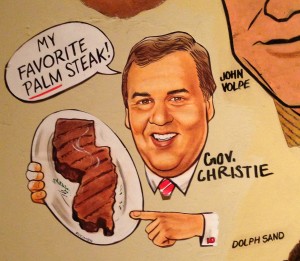 Chris Christie the Palm