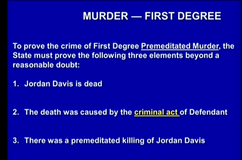 (Murder 1st Degree.)