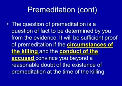 (Premeditation slide 3.)