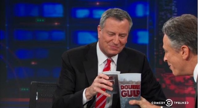 De Blasio Big Gulp