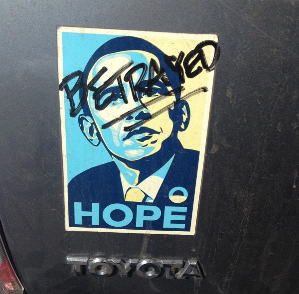 Bumper Sticker - Oakland - Betrayed
