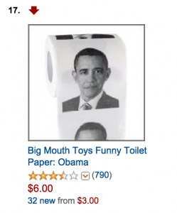 Obama Toilet Paper