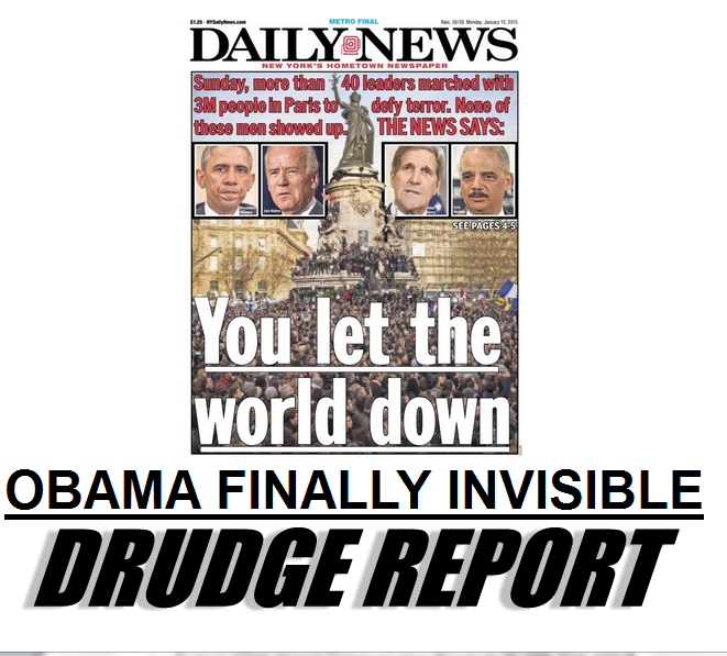 Obama Invisible Drudge