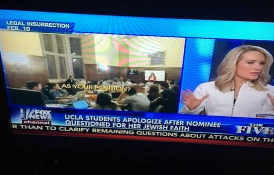 Fox News The Five Legal Insurrection UCLA Video