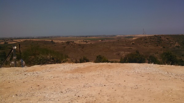Sderot View from Hill to Gaza