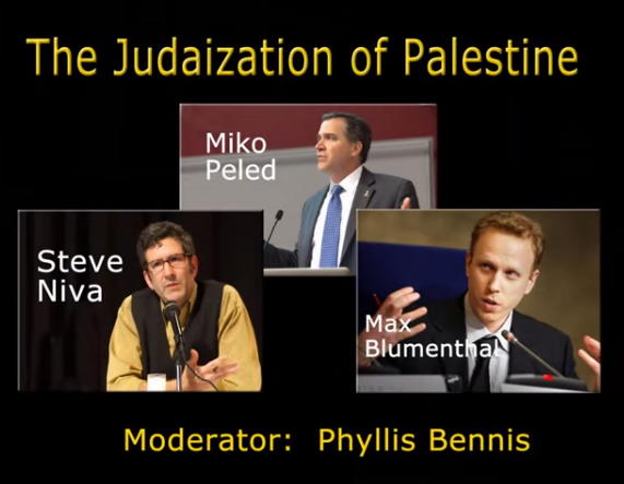 Sabeel Video Judaization of Palestine Max Blumenthal