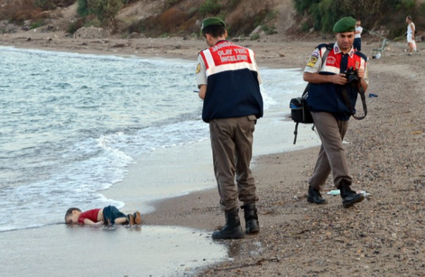 syrian toddler turkish beach