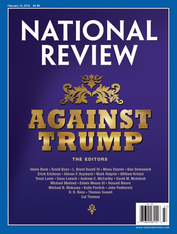 National Review Conservatives Against Trump Cover