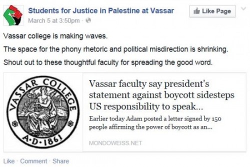 Vassar-SJP-Facebook-re-Faculty-Statement-supporting-BDS-e1395921127359