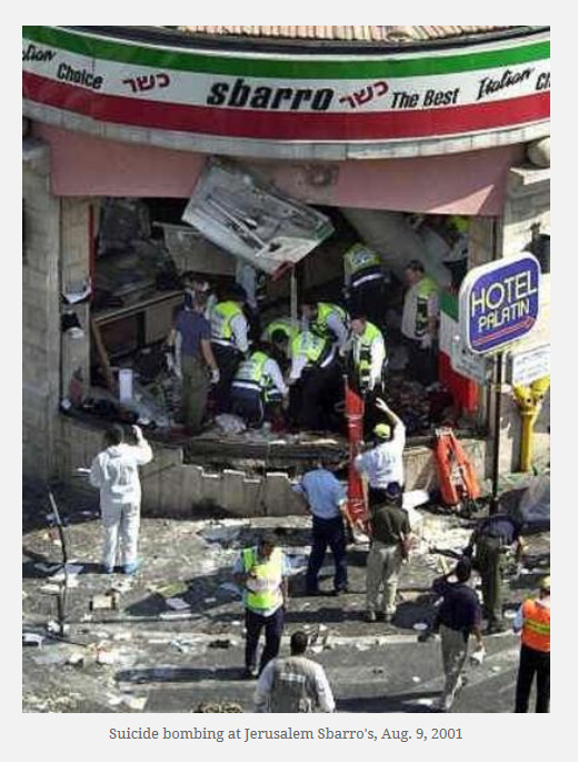 Suicide bombing Sbarro