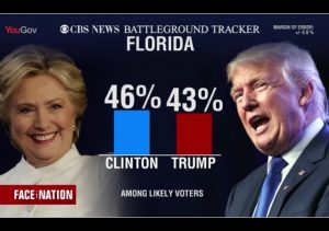 hillary trump florida