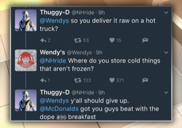 http://insider.foxnews.com/2017/01/04/wendys-twitter-battle-never-frozen-beef
