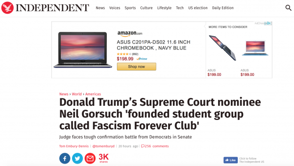 http://www.independent.co.uk/news/world/americas/donald-trump-supreme-court-justice-nominee-neil-gorsuch-fascism-forever-club-studen-group-found-a7559676.html