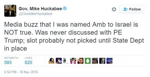 https://twitter.com/GovMikeHuckabee/status/799761730394095616