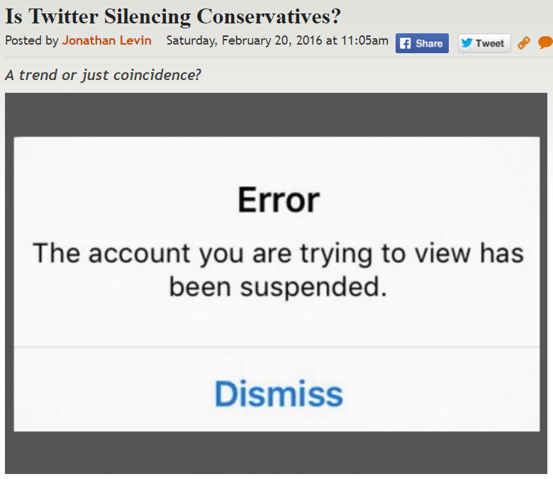 https://legalinsurrection.com/2016/02/is-twitter-silencing-conservatives/