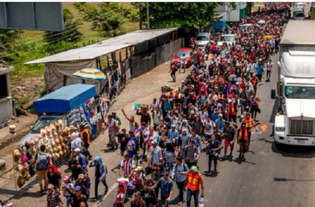 Image result for the mexico caravan images