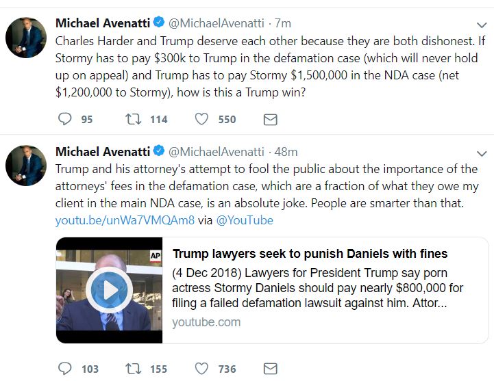 https://twitter.com/MichaelAvenatti/status/1072603572133654529