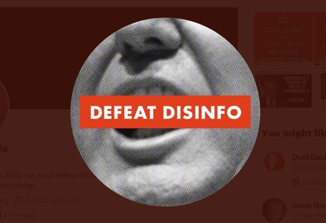 https://twitter.com/defeatdisinfo