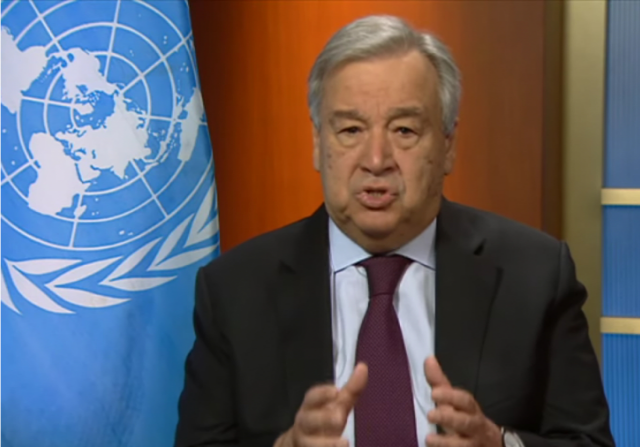 UN Chief Tells Israel to ‘Abandon’ Sovereignty Plan for Judea and Samaria