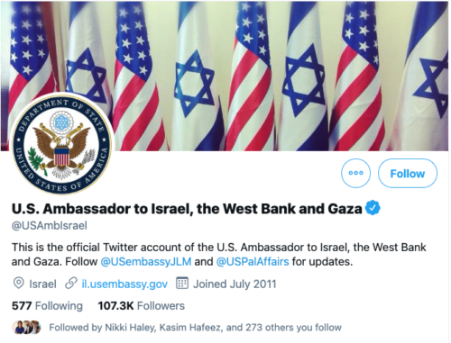 https://twitter.com/USAmbIsrael