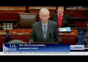 Mitch McConnell Fell Down Stairs After Senate Vote