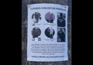Posters in Los Angeles Expose ICE Agents’ Personal Info